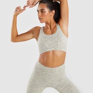 Medium Gymshark Fleur Texture sports bra